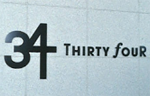 34 THIRTY four